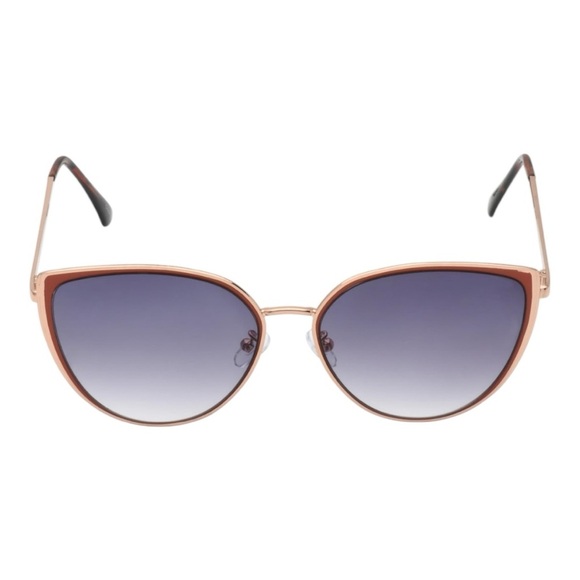 Vince Camuto Vintage Metal 100% Uv Protective Cat Eye Sunglasses Luxe Gift 57 Mm - Picture 1 of 10